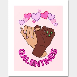 Galentines bffs Posters and Art